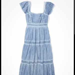 American Eagle Tiered Midi Dress